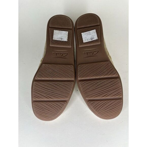 Clarks Collection Shoes Slip Ons Women Size 8W White Synthetic - Picture 10 of 12